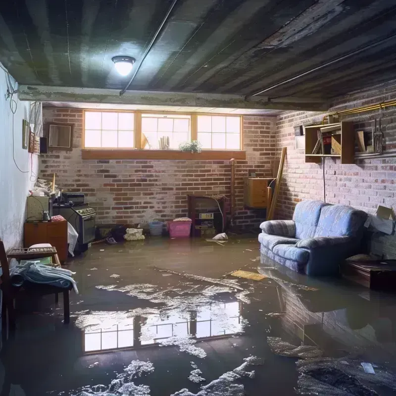 Flooded Basement Cleanup in Midfield, AL